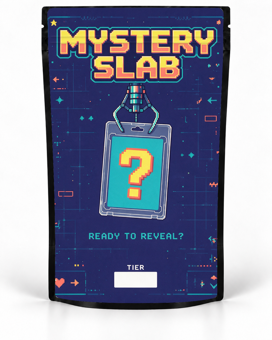 Arcade – Labelled mystery slab bag mockup by POP 1 Prints