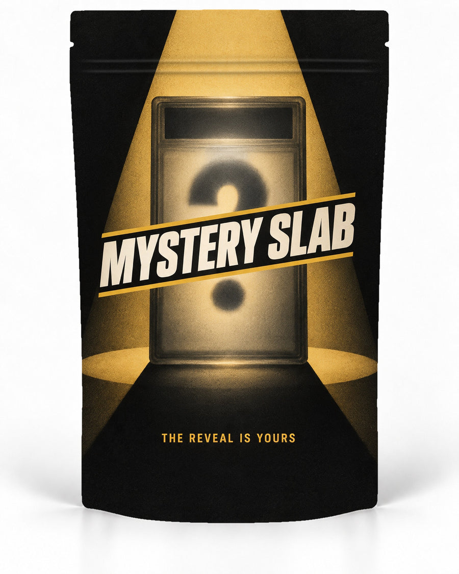 Gold Spotlight – Direct-Printed mystery slab bag mockup by POP 1 Prints