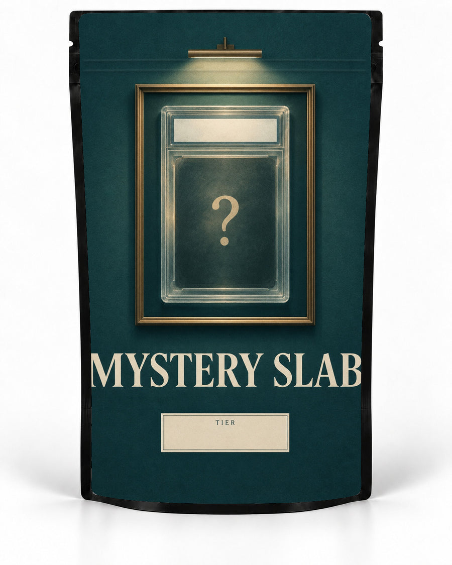 Green Gallery – Labelled mystery slab bag mockup by POP 1 Prints