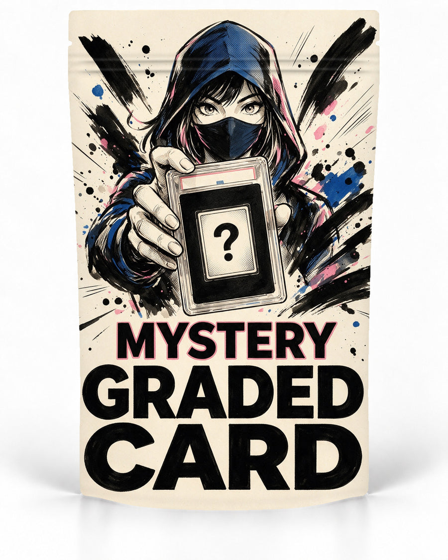 Hooded Collector – Direct-Printed mystery slab bag mockup by POP 1 Prints