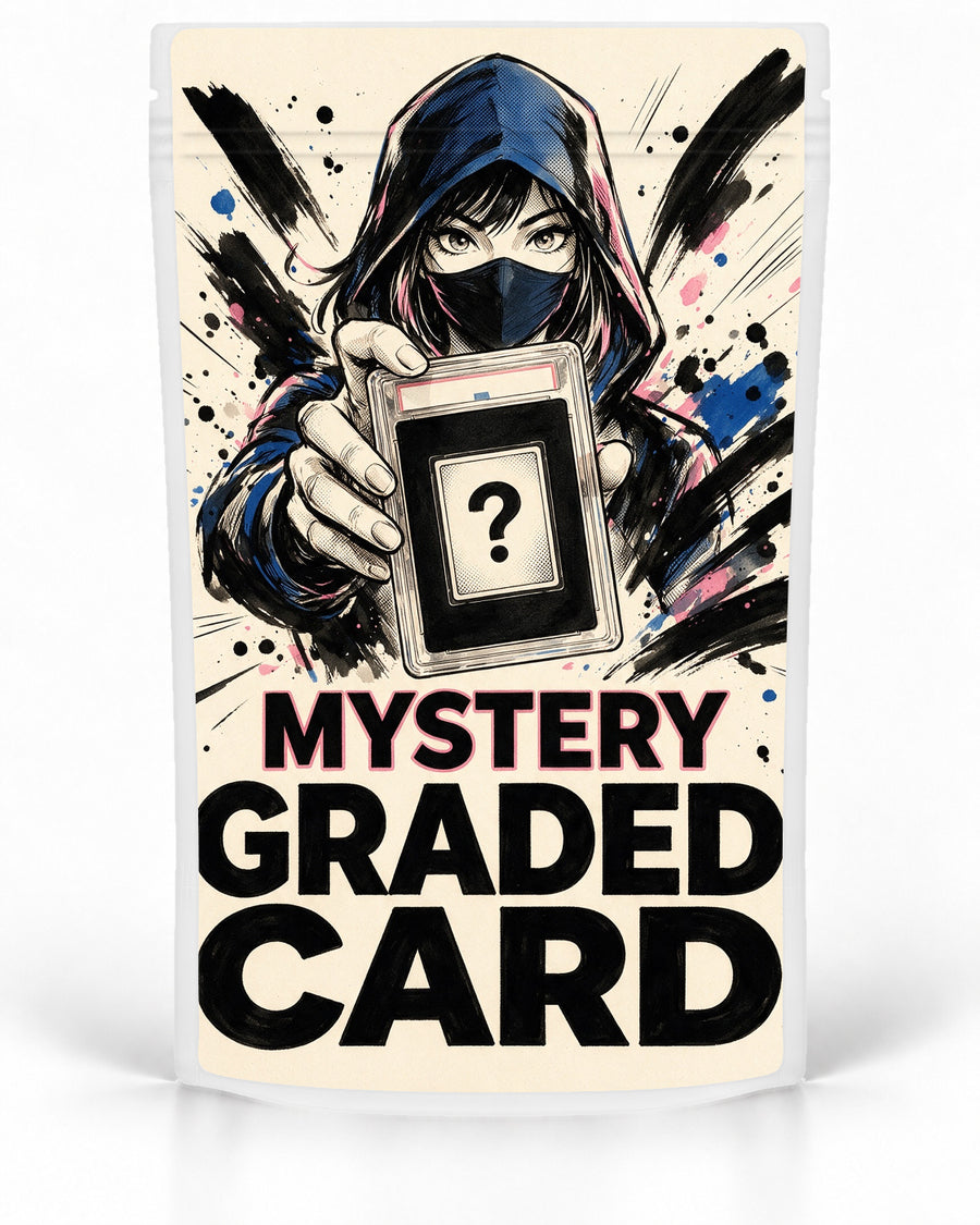 Hooded Collector – Labelled mystery slab bag mockup by POP 1 Prints