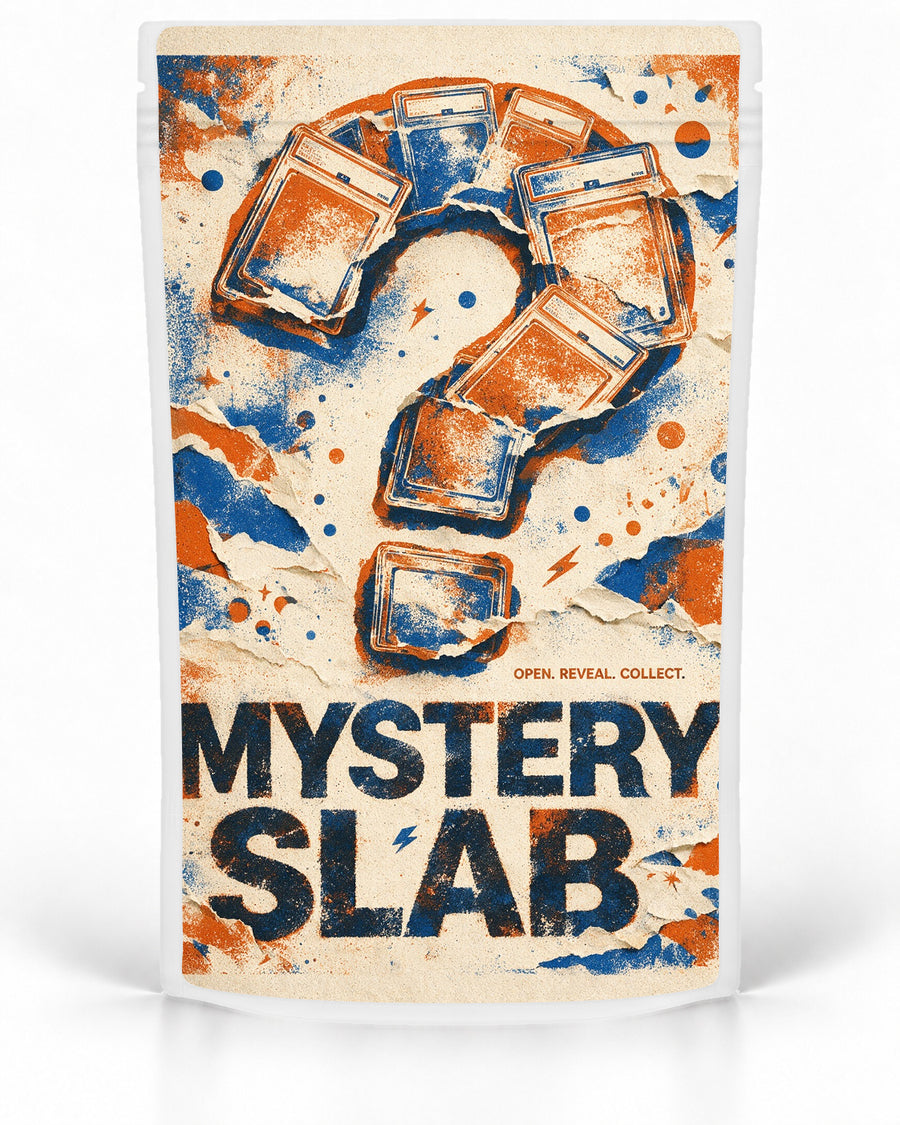 Orange Blue – Labelled mystery slab bag mockup by POP 1 Prints