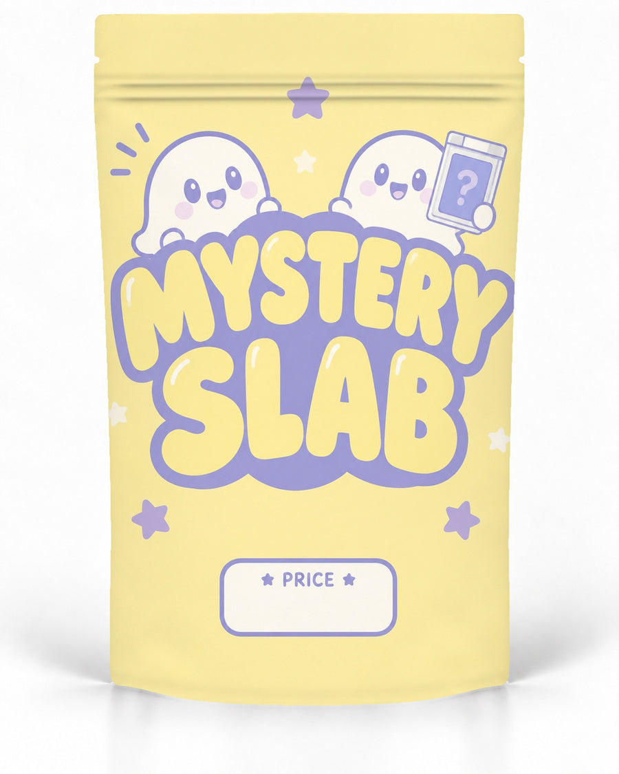 Pastel Ghost – Direct-Printed mystery slab bag mockup by POP 1 Prints