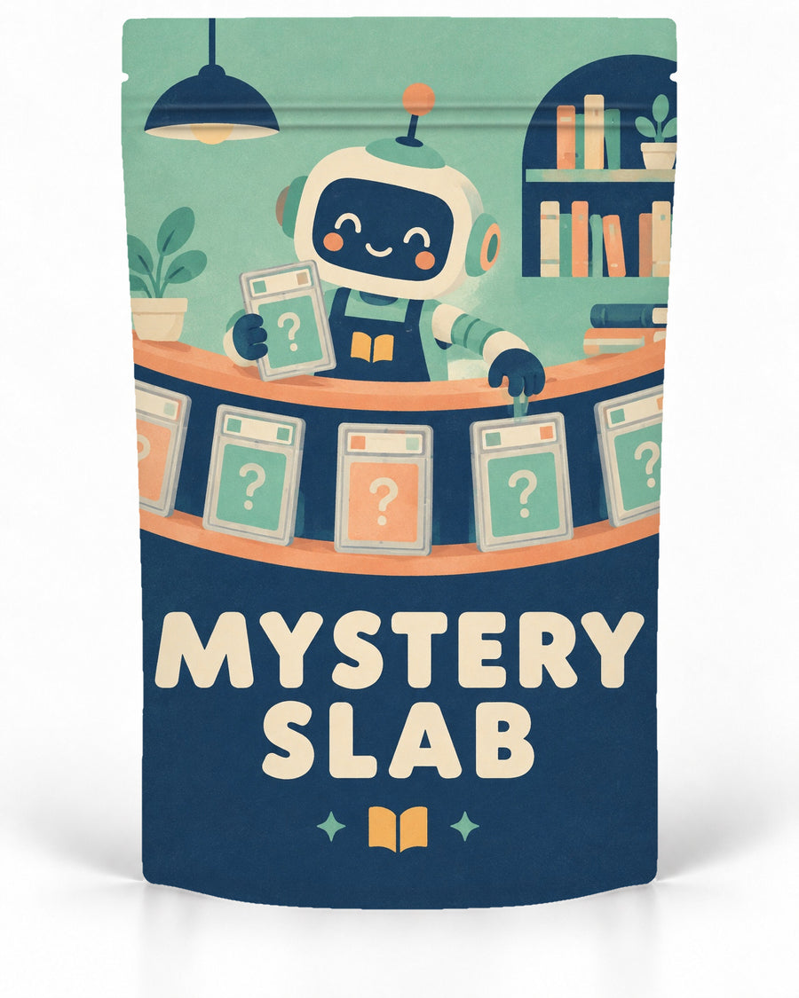 Robot Shop – Direct-Printed mystery slab bag mockup by POP 1 Prints